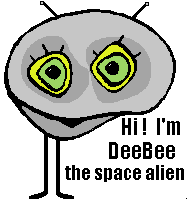 DeeBee the space alien